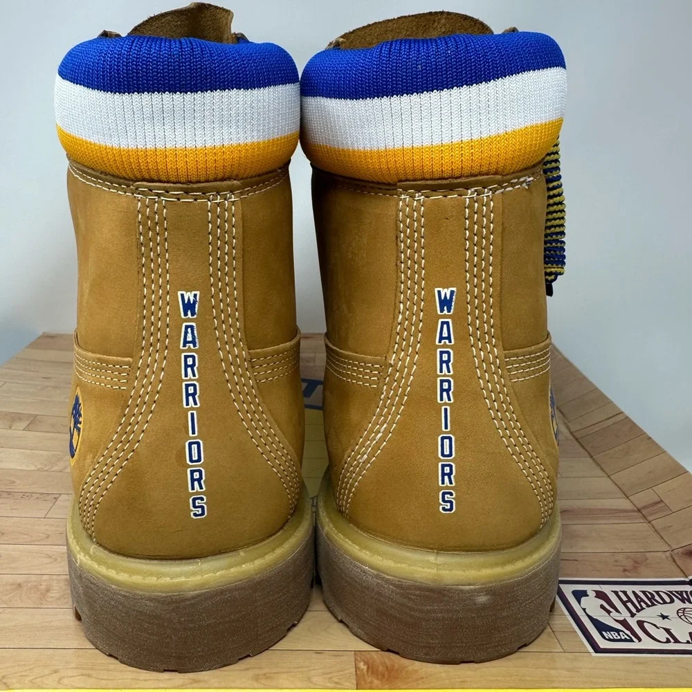 New Timberland‎ Golden State Warriors Men Size 14 The City Hardwood Classics